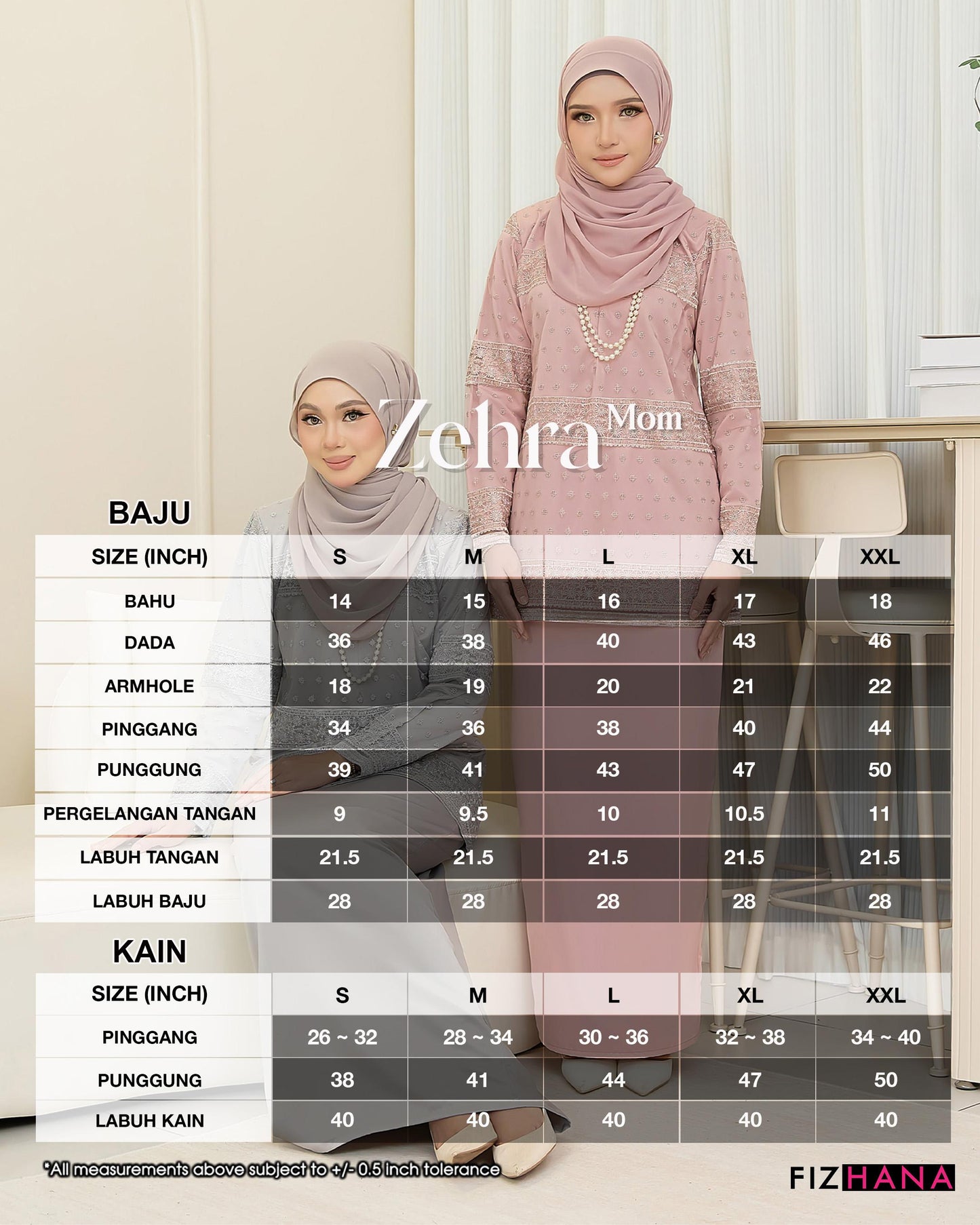 Mini Kurung Zehra