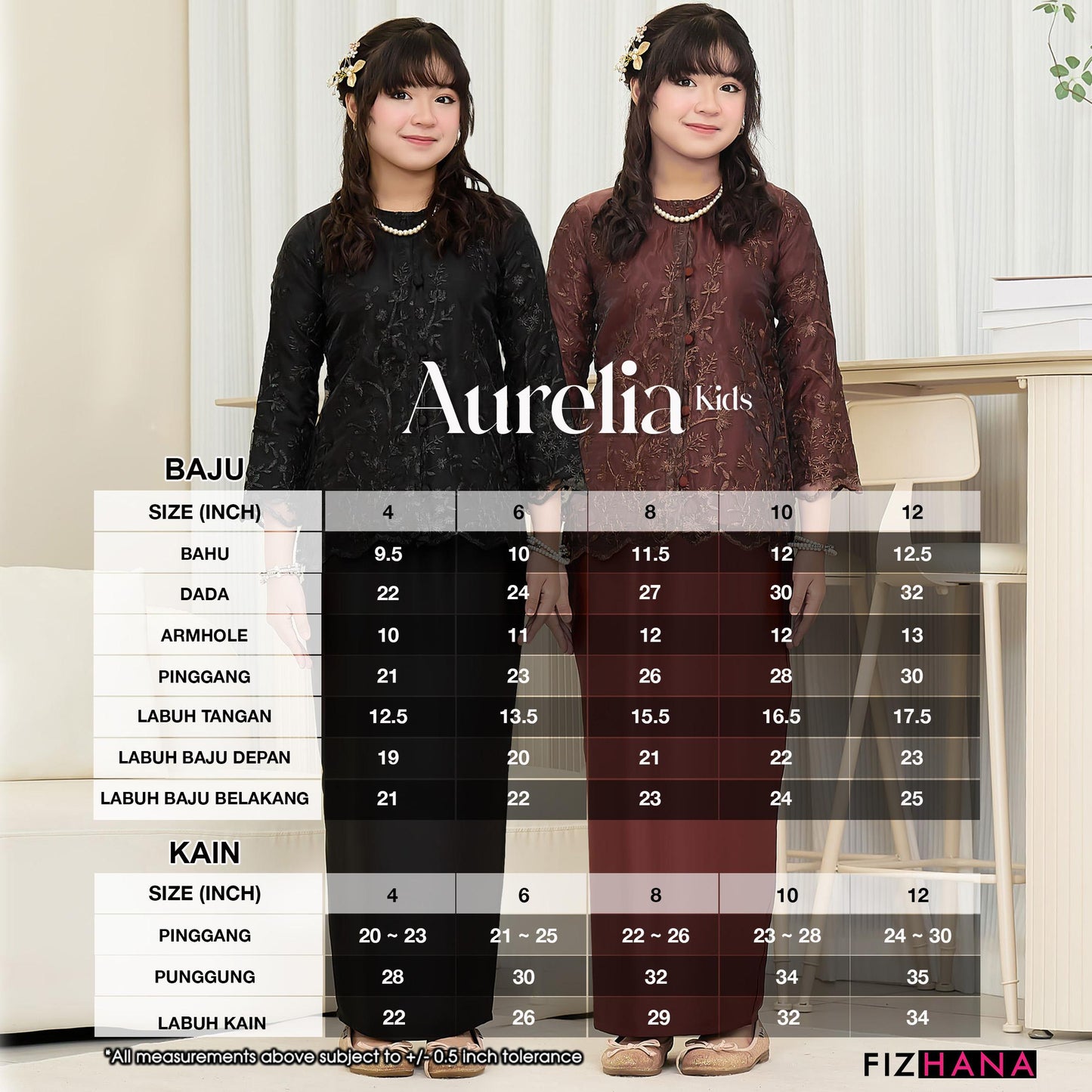 Kurung Aurelia Kids