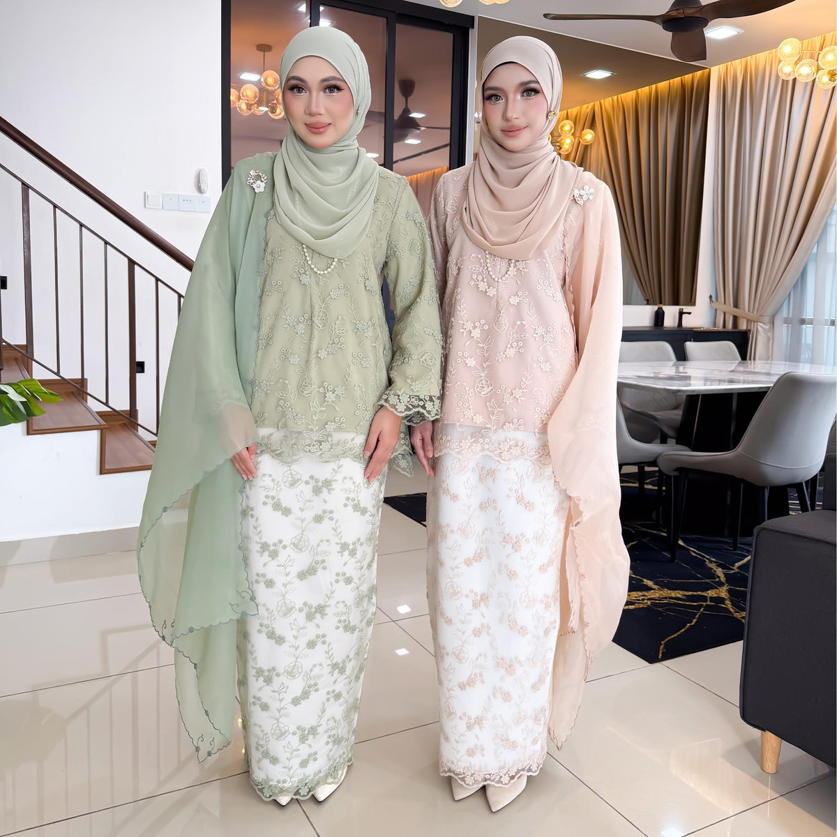 Kurung Rose Lily