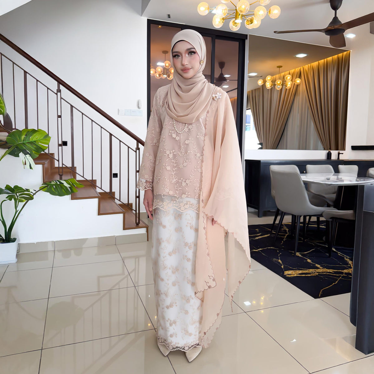 Kurung Rose Lily