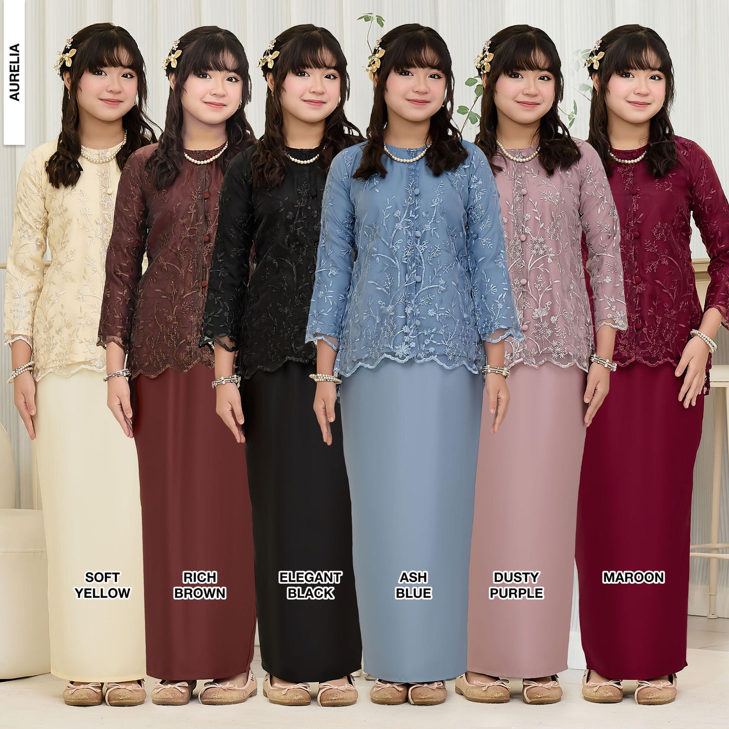 Kurung Aurelia Kids
